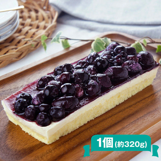 完熟ぶどうの贅沢レアチーズケーキ1個(約320g)【送料込み】【お届け不可地域：沖縄・離島】