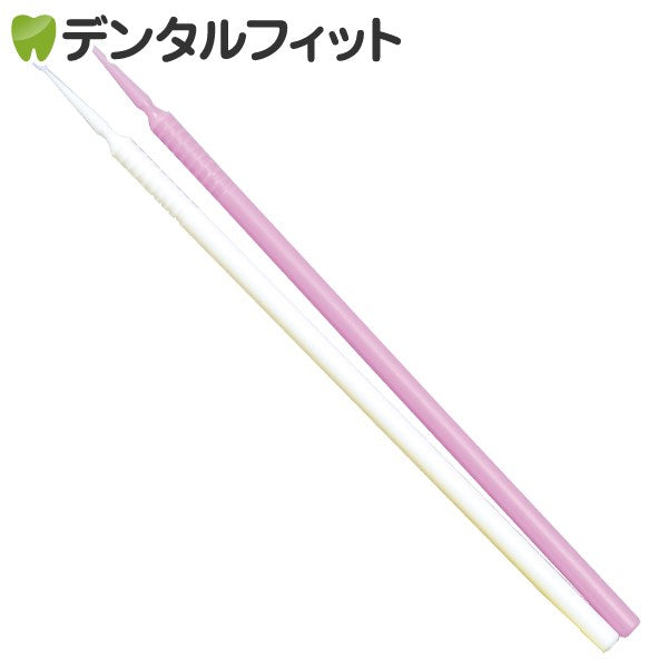 TPCアプリケーターブラシ スーパーファインφ1.0mm パープルorホワイト 100本入り