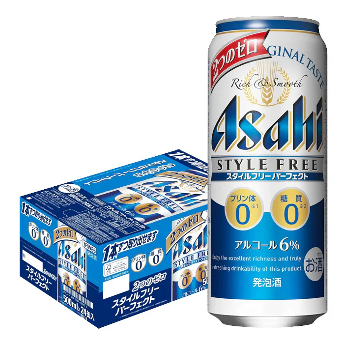 アサヒ スタイルフリー トリプルゼロ 500ml×1ケース24本
