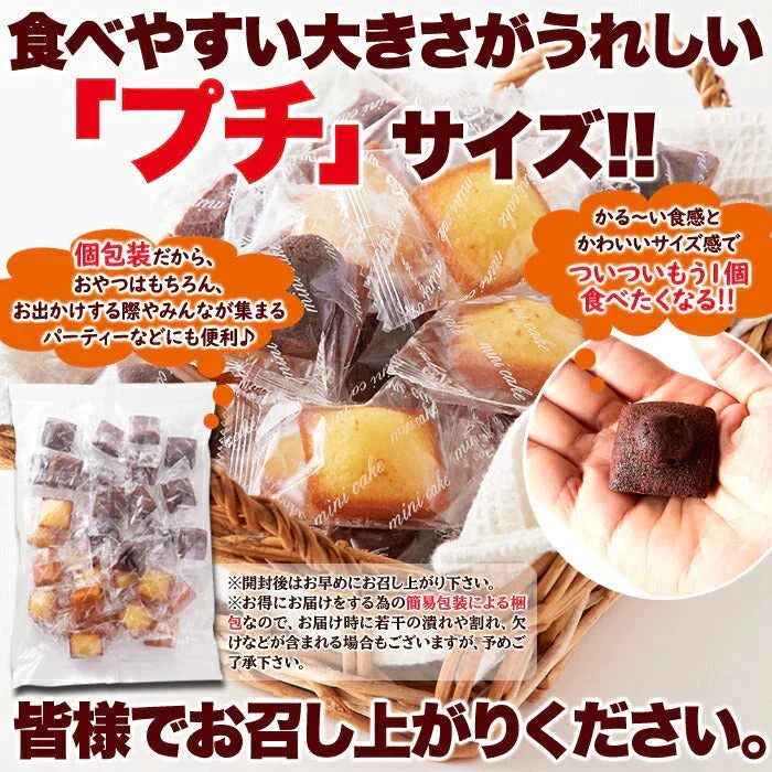プチ フィナンシェ ＆ プチ チョコフィナンシェ 30個 2つの味が楽しめる♪しっとり美味しい!! ネコポス