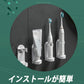 歯ブラシホルダー ステンレス 歯ブラシスタンド　粘着　壁掛け 電気歯ブラシ ハミガキ シェーバー ホルダー 　ステンレス 電気歯ブラシ カップホルダー(２個セット) w149A(丸穴ベース)