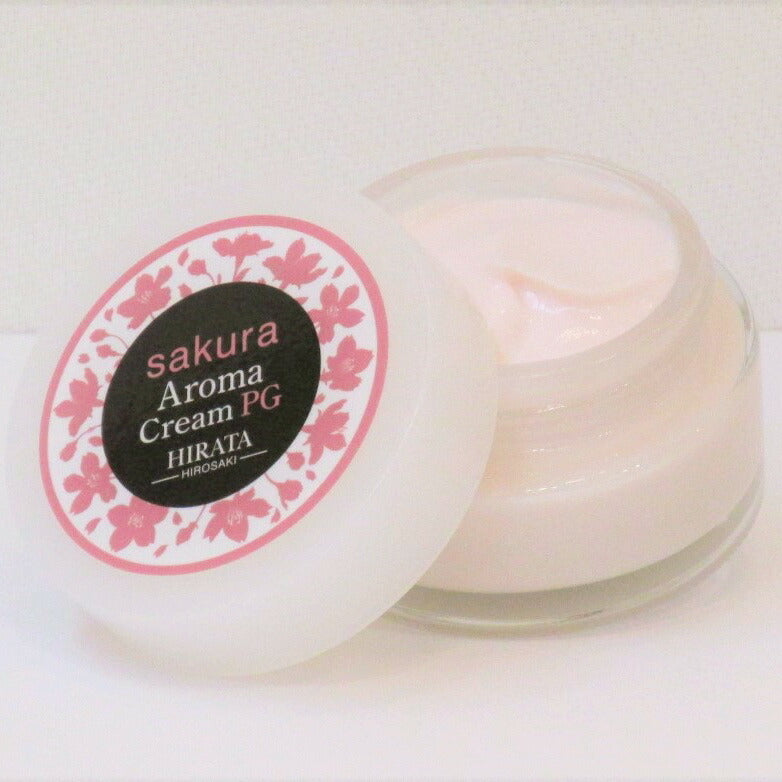 青森県名産品 スキンケア 桜アロマクリームPG 50ｇ