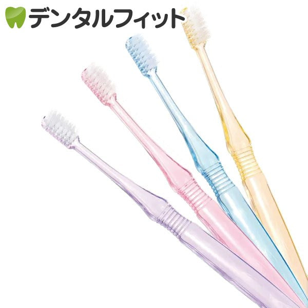 歯科専売品歯ブラシ Demiエリート スパイラル / 超先細毛+フラット毛 / Mふつう 12本入《★歯周病予防3点セットのおまけ付》【メール便送料無料】