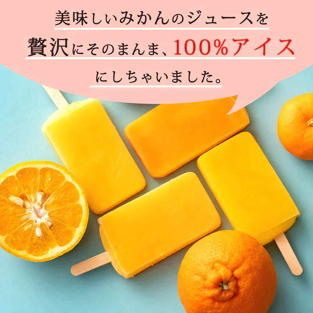 アイス ギフト みかん 100% 愛媛県産 冷やしみかん 合計20本 セット 無添加 砂糖不使用 アイスクリーム お取り寄せ スイーツ 詰め合わせ