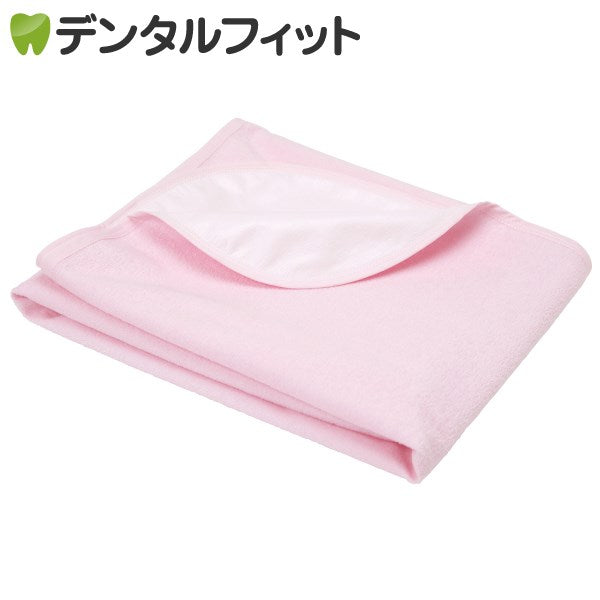 防水シーツ 綿パイル ライトピンク