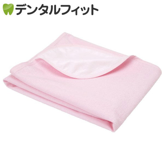 防水シーツ 綿パイル ライトピンク