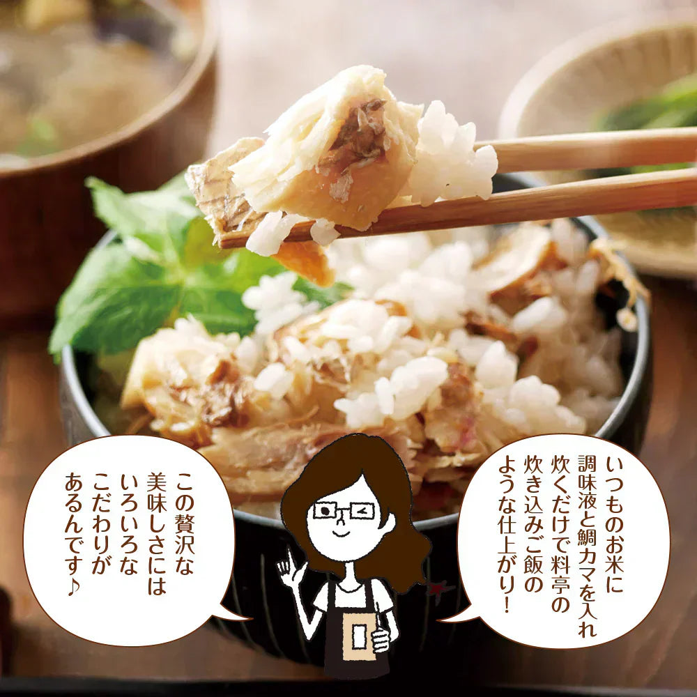 【2個セット】日本橋いなば園 鯛めしの素 2合用 愛媛県産真鯛使用