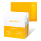 【炭酸パック/3箱セット】AKAHA スパークリング セラムパック YELLOW 10g×12包入 / ホームエステ３か月分 /くすみ 毛穴 たるみ 小じわ 肌荒れ ざらつき 吹き出物 ニキビ べたつき 紫外線ダメージ 毛穴汚れ 毛穴開き ビタミンC誘導体 フラーレン 桜プラセンタ ヒアルロン酸 セラミド コラーゲン 40種の美容成分  混ぜない炭酸パック 生炭酸 人気炭酸パック １剤式炭酸パック 濃密泡 フェイスパック ピーリング クレンジング エイジングケア  アカハ  イエロージェル シトラスの香り