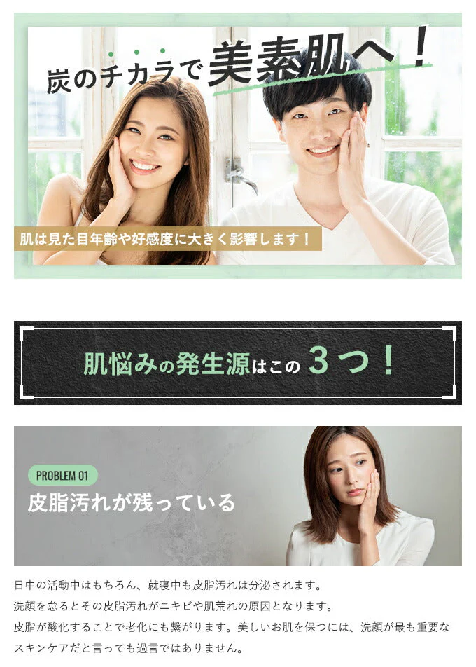 リッシュビー ブラッククレンザー 100g◆ 洗顔 1つ3役 洗顔料 ピーリング炭 吸着 毛穴汚れ 毛穴つまり ペーストタイプ  透明感 クレンジング 角質除去 うるおい 保湿 くすみケア 古い角質やさしく除去 パック すっきり 泥パック