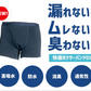 【紺 LLサイズ】軽失禁パンツ 尿漏れパンツ 男性用 ボクサーパンツ 軽失禁 失禁パンツ トランクス ちょい漏れ 前開き メンズ 長時間の移動 旅行 お出かけ 介護 ネイビー グレー M/L/LL