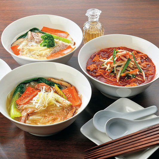ぴょんぴょん舎 温麺三種詰合せ【お届け不可地域：沖縄・離島】