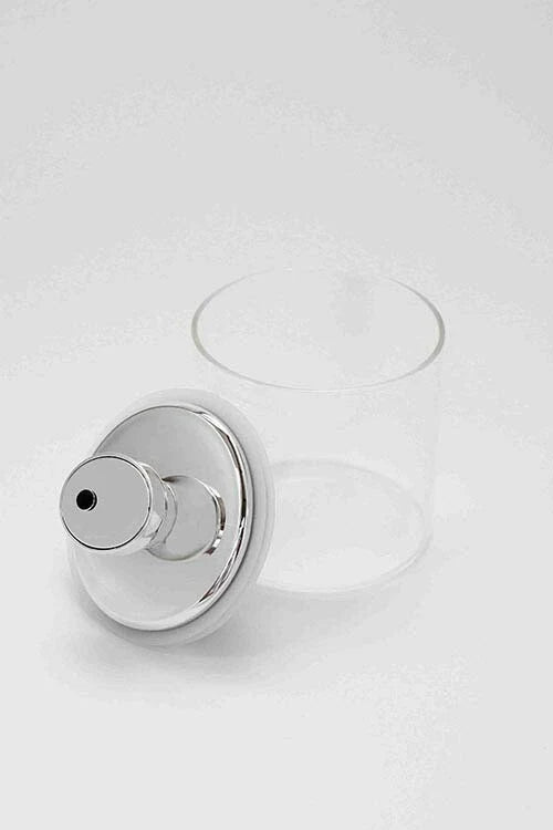 【S】酸化を防ぐ密閉容器 保存容器 ガラス 蓋付き おしゃれ 富士商 エアリデューサー スリム Ｓサイズ