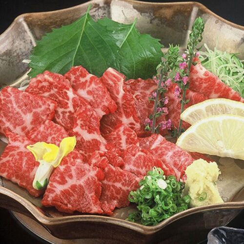 熊本 「千興ファーム」 鮮馬刺し 霜降ローススライス