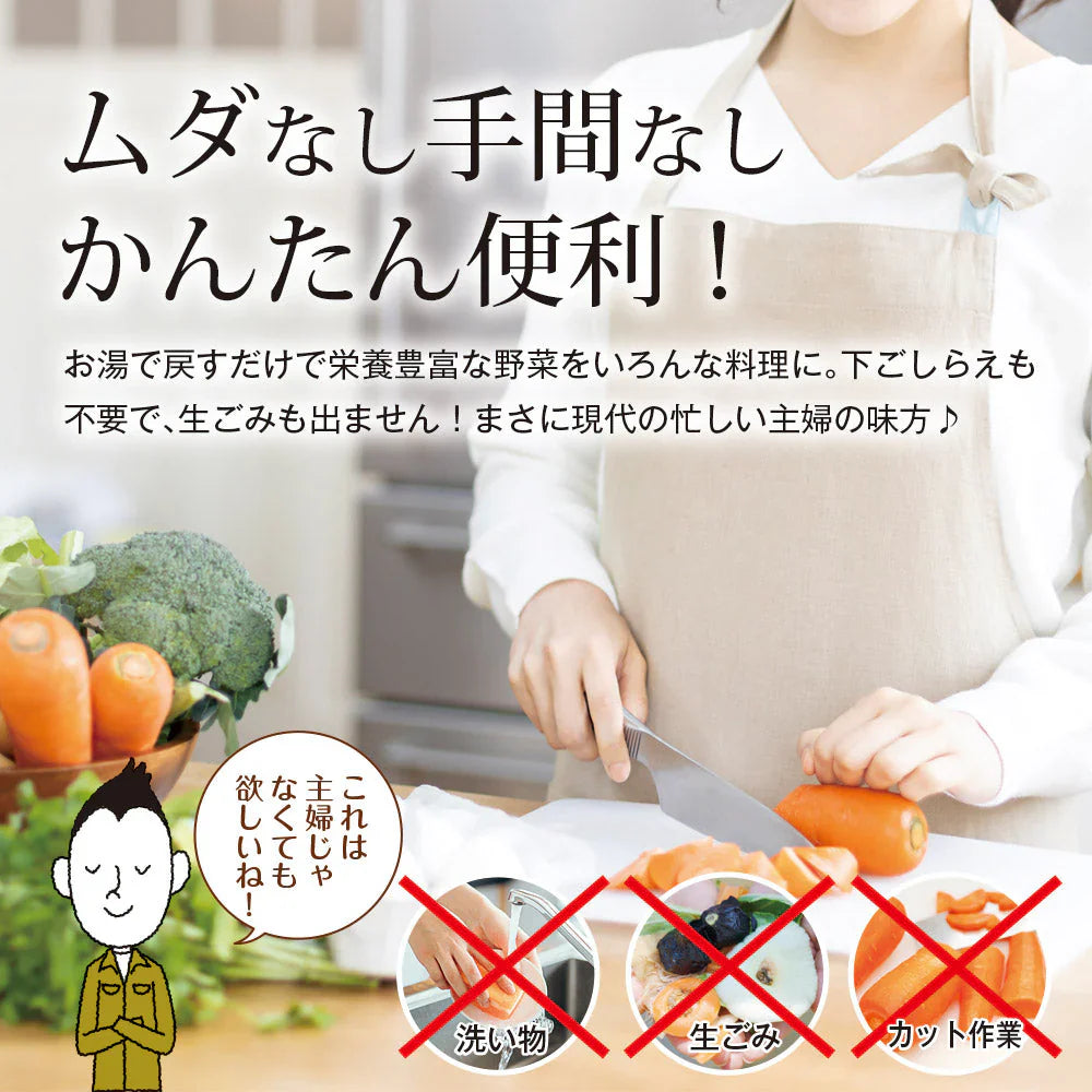 日本橋いなば園 九州産野菜使用 乾燥野菜ミックス 100g ネコポス メール便送料無料
