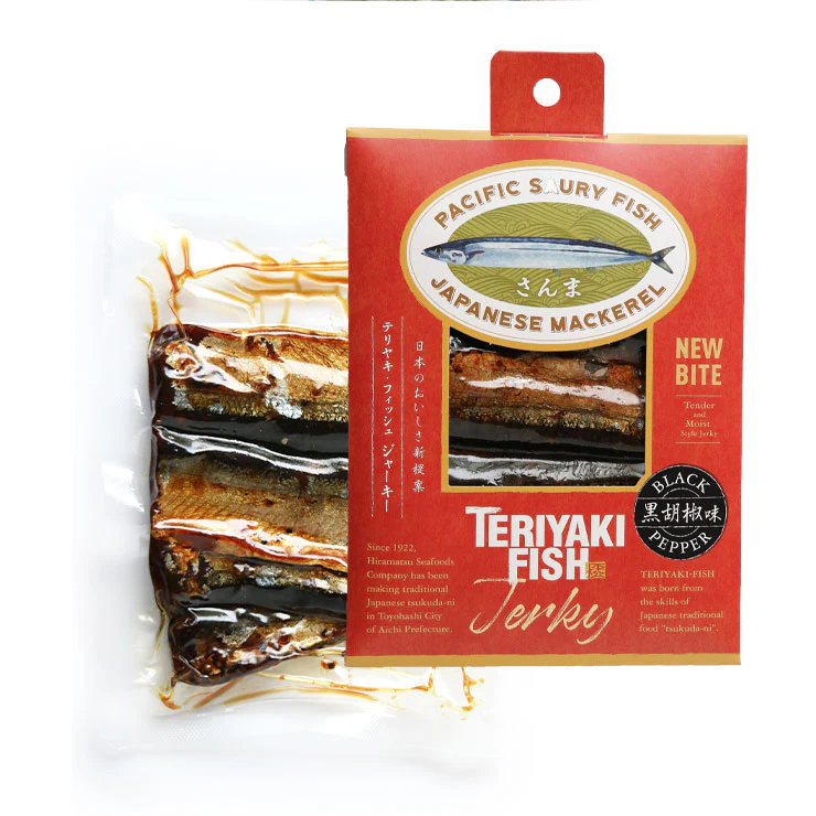 つくだ煮 甘露煮 テリヤキフィッシュ・ジャーキー さんま 40g×4 絶品 珍味 常温保存