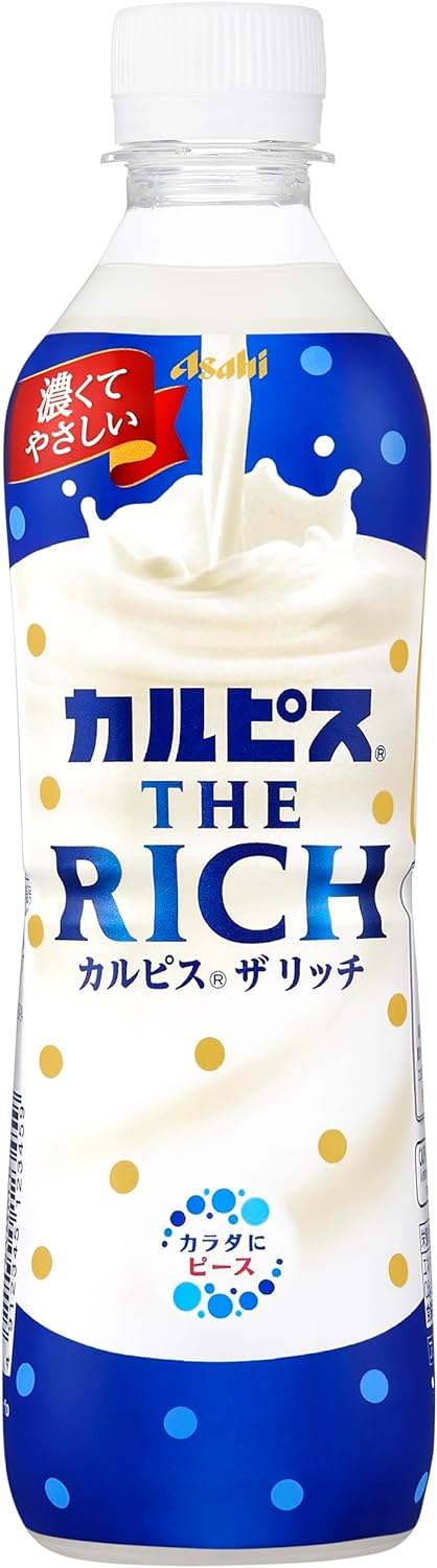 【送料無料】アサヒ カルピス THE RICH 490ml×1ケース/24本