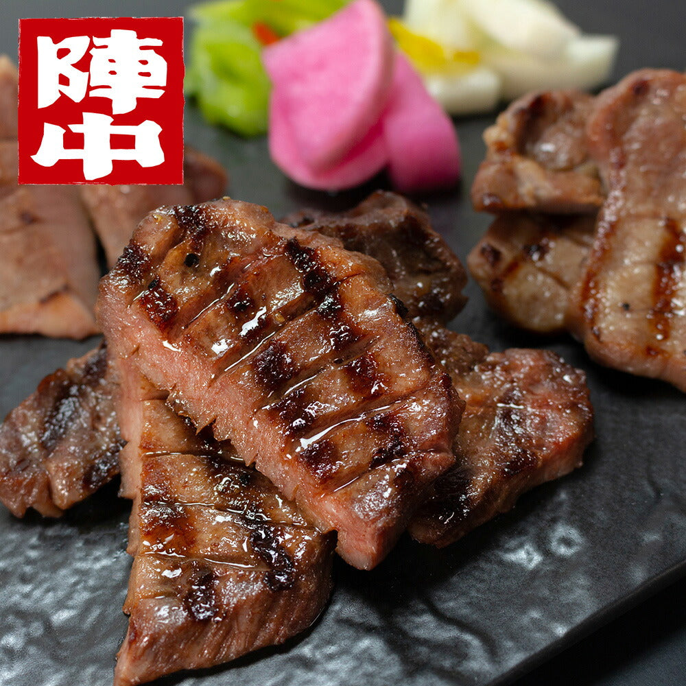 【3人シェア買いでお得】和肉　国産豚タン厚切り塩麹熟成食べ比べセット（ＧＢ-100）【お届け不可地域：離島】