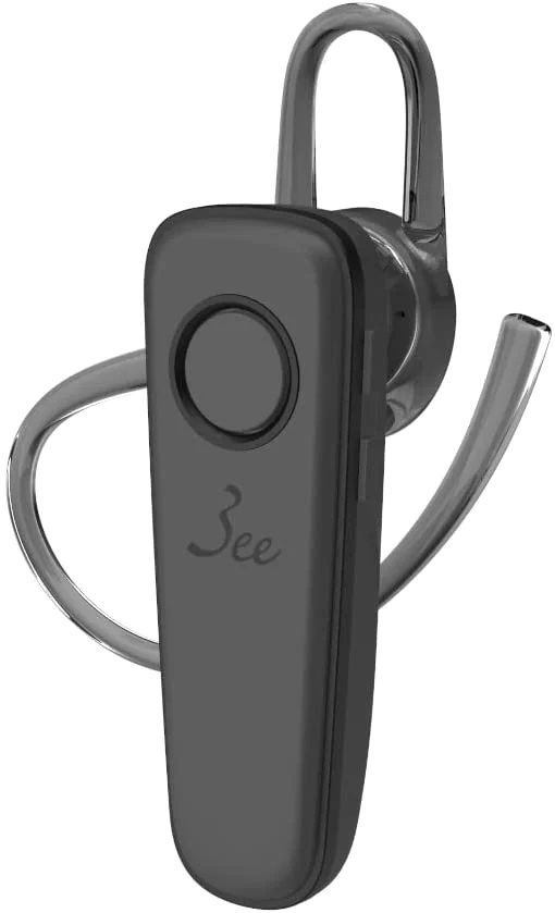 3ee Bluetooth ヘッドセット Call 01 ダークグレー（モノラル 片耳イヤホンタイプ） ノイズキャンセリングマイク