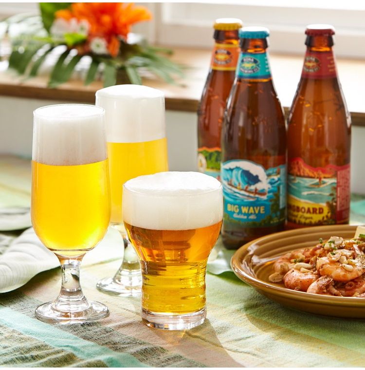 ハワイ気分が楽しめるコナビール飲み比べ
