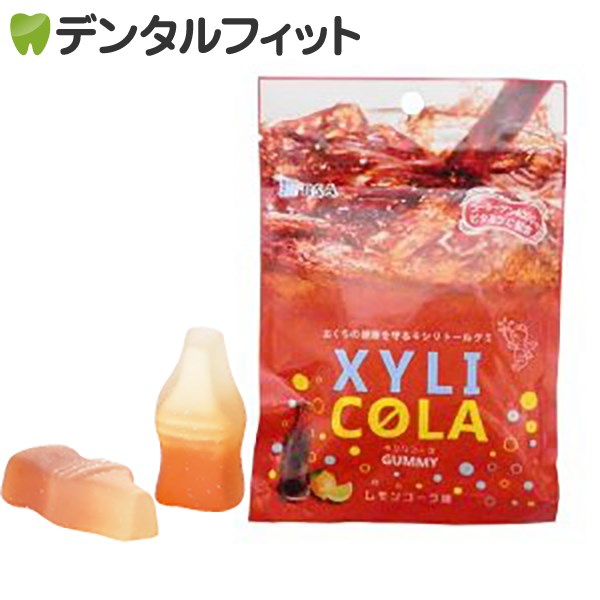 【100円シェア買い】BSA キシリトールグミ キシリコーラ レモンコーラ味 1袋(48g)【ご新規さんとシェア買い】