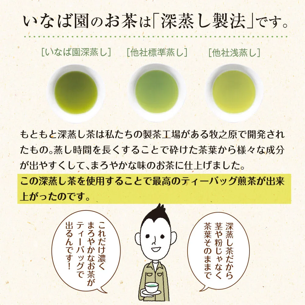 日本橋いなば園 プレミアムティーバッグ緑茶 2g×20包 メール便送料無料 お茶 ティーバック ギフト 贈り物 プレゼント 香典返し お礼 お茶 ティー ティーパック パック プチギフト 贈物 新居祝い 引越し 茶匠庵 いなば園
