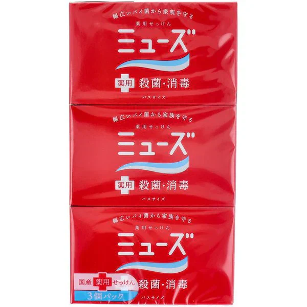 薬用せっけん ミューズ バスサイズ 135g 3個入り X4パック