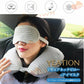 U型枕 アイマスク 睡眠 旅行用 目隠し 首枕 折りたたみ 遮光 目元 立体 車内 機内 旅行 出張 旅行用品 旅行用エア枕 収納袋付き