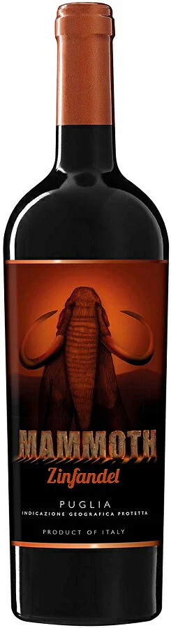 【送料無料】マーレ マンニュム・マンモス･ジンファンデル 750ml×12本［赤/辛口/イタリア/プーリア]【本州(一部地域を除く)は送料無料】【モンテ物産】