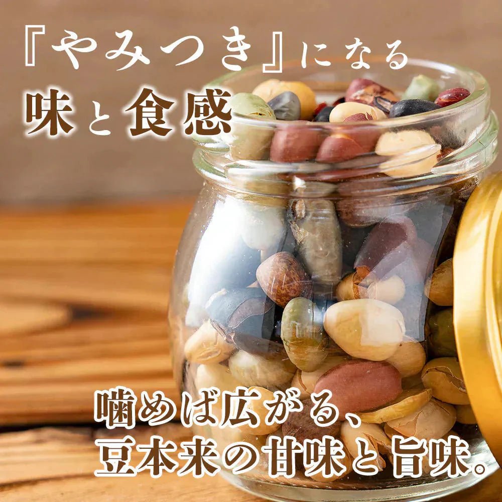 【予約注文11月17日以降順次発送】煌めき９種の国産煎り豆ミックス 300g | パクパク食べられるお手軽無添加ヘルシーなミックス煎り豆 送料無料 ポスト投函