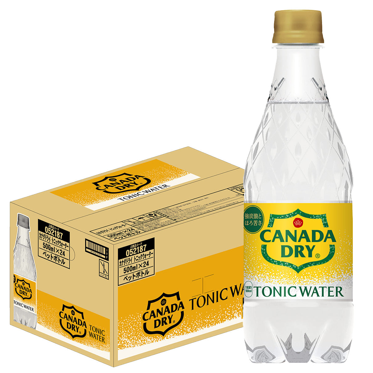 【送料無料】コカコーラ カナダドライ トニックウォーター 500ml×24本
