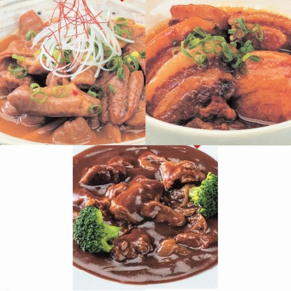 【3人シェア買いでお得】秋田県産お肉の総菜３種 3袋セット【ネコポスでお届け】