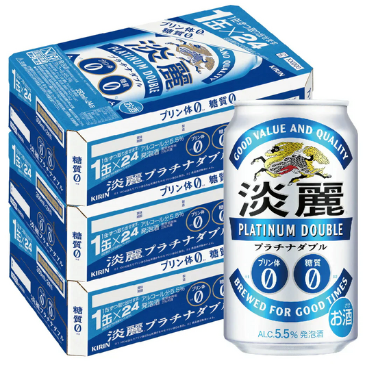 キリン 淡麗プラチナダブル 350ml×3ケース/72本