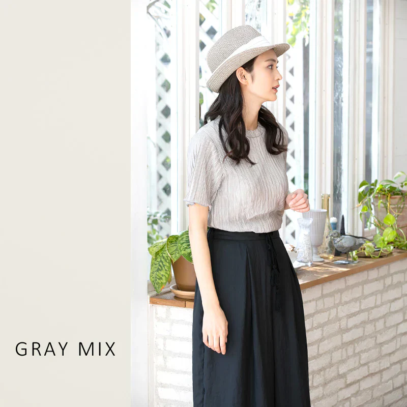 【XL58.5-61cm-グレーミックス】 【ミックスペーパーソフトHAT】