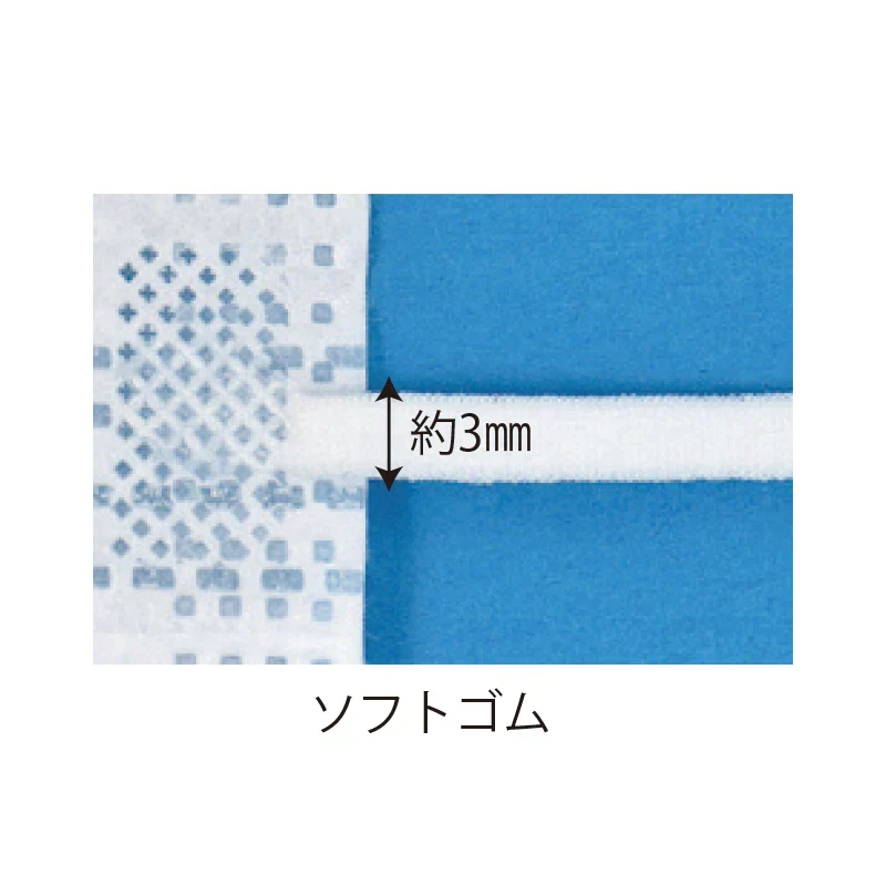 マスク 不織布 50枚 プレガードマスク プレミアム ブルー サイズ：レギュラーサイズ(95×175mm) 1箱(50枚入) BFE99％以上 医療用マスクとしてのASTMレベル1相当 歯科用3層 使い捨て