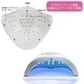 【9月中旬入荷予定】UV LED ネイルライト 150w ネイルドライヤー ジェル プロ仕様　おうちサロン 爪 マニキュア