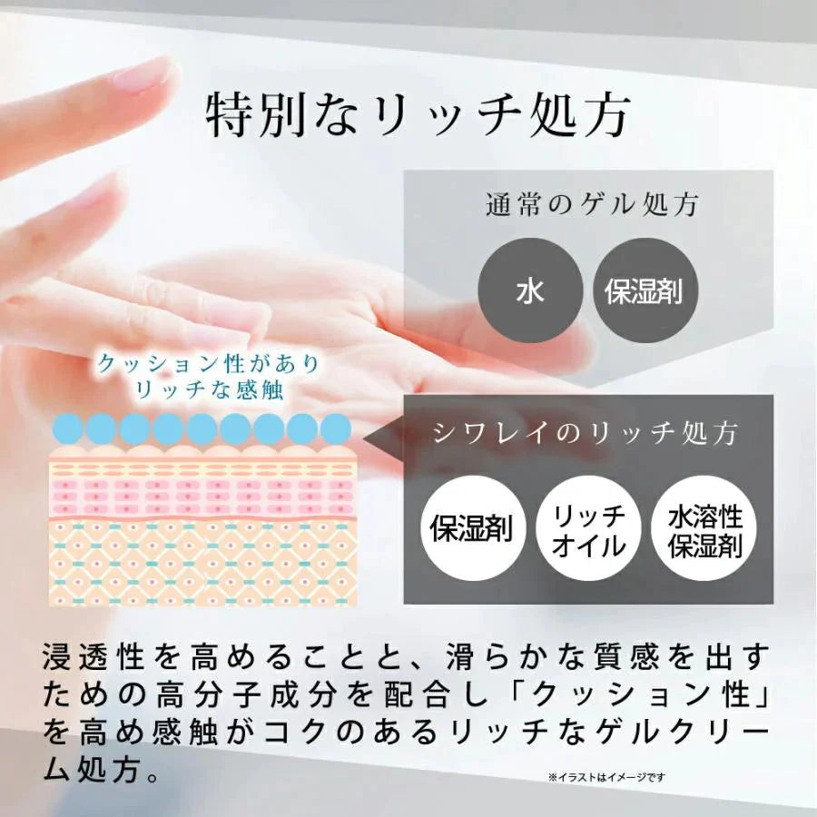 シワレイ 100g◆ シワ改善＋美白 タブル効果 オールインワンゲル エイジングケア ナイアシンアミド 抗シワ シミ対策 薬用 医薬部外品 美白 日焼け 植物由来 うるおい しみ・そばかす シワ対策 保湿 無添加 ほうれい線 目尻 眉間 敬老の日