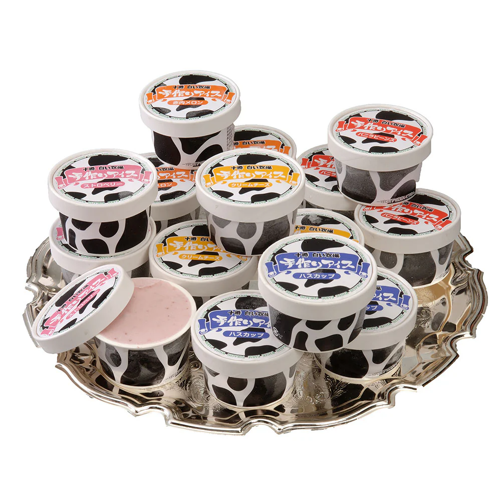 【終売】北海道 「十勝ドルチェ」 十勝白い牧場アイス 80ml×15個