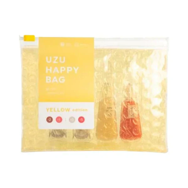 リップ ウズバイフローフシ ハッピーバッグ 送料無料 イエローエディション UZU BY FLOWFUSHI HAPPY BAG YELLOW edition 38°C/99°F豪華4点セット リップスティック 口紅 グロス リップケア ウズ 無香料 日本製 乾燥肌 普通肌 敏感肌 脂性肌