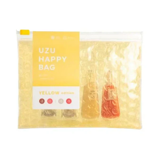 リップ ウズバイフローフシ ハッピーバッグ 送料無料 イエローエディション UZU BY FLOWFUSHI HAPPY BAG YELLOW edition 38°C/99°F豪華4点セット リップスティック 口紅 グロス リップケア ウズ 無香料 日本製 乾燥肌 普通肌 敏感肌 脂性肌