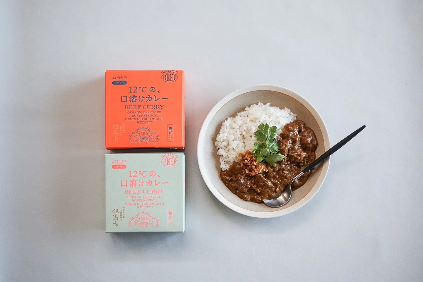 12℃の口溶けカレー　ー神戸ビーフ、但馬玄（たじまぐろ）のBEEF CURRYー（６個セット）