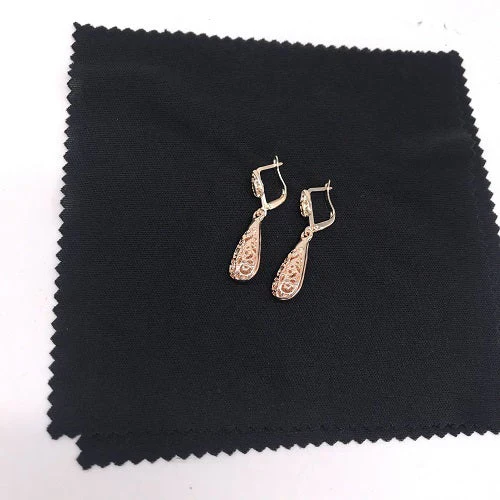 しずく ピアス  レディース  ゆれる ファッション アクセサリー 水滴 (ゴールド)