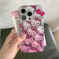 携帯電話ケース iPhone16/iPhone16Pro/iPhone16Pro max ケース hello kitty ソフトiPhone用   xjj2024182(iPhone16Pro用)