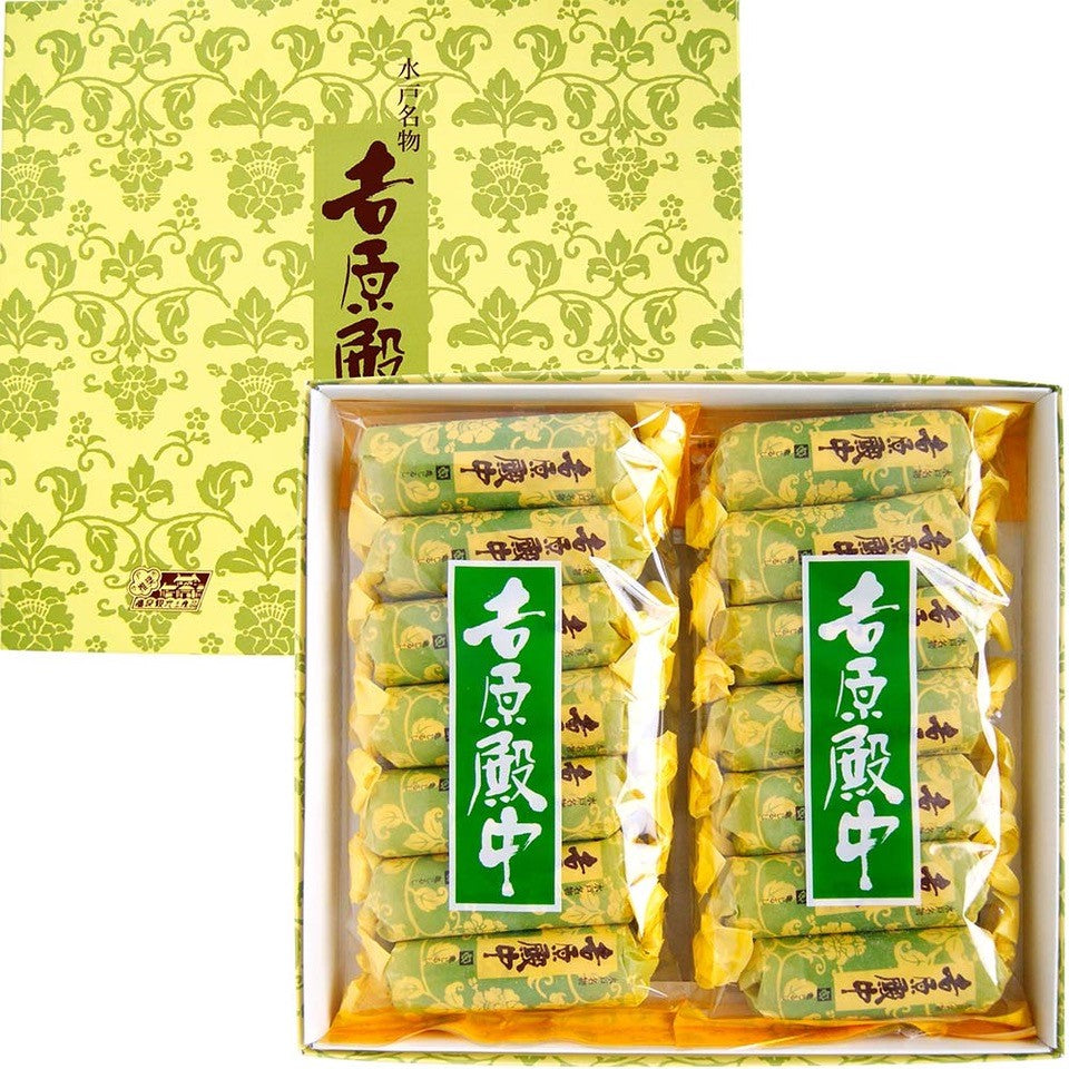 茨城県名産品 水戸銘菓 吉原殿中 14本入【お届け不可地域：北海道・沖縄・離島】