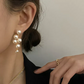 ピアス レディース アレルギー対 応 ジルコニア パール 大ぶり お しゃれ 大きい 韓国 金 メッキ キラキラ ウエディング 小ぶり シンプル 大きい 上品 かわいい