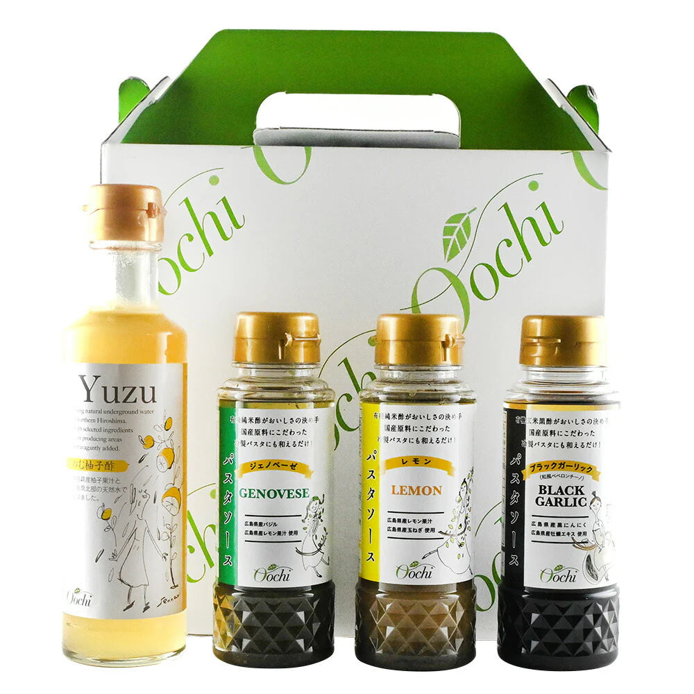Oochi のむ酢＆パスタソースセット お酢飲料 パスタソース【送料込み】【二重包装不可】【お届け不可地域：離島】
