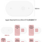 ワイヤレス充電器 Apple Watchと台同時充電 (BAT42)