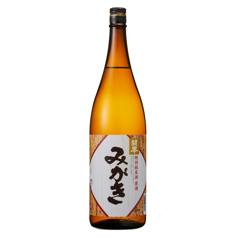 栃木県地酒 特別純米酒 開華みがき 1800ml