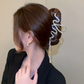 (ゴールド)キラキラヘアクリップ 大きめ バンスクリップ ヘアアクセサリー オシャレ 髪飾り 上品 パーティー飾り