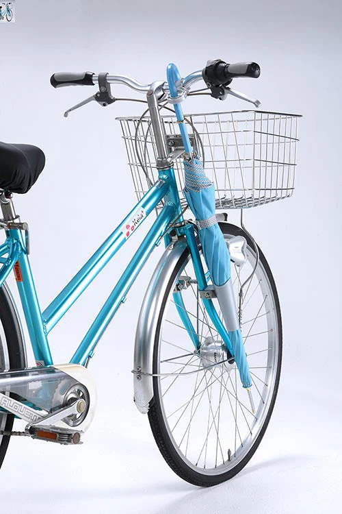 【シルバー】自転車 カサホルダー Ver.21 傘 雨 収納 持運び 厚手 傘かけ 傘おき 電動アシスト 普通自転車 川住製作所