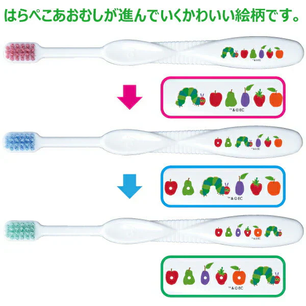 Ciキッズ 歯ブラシ エリックカール はらぺこあおむし柄 Mふつう 30本入【Ciメディカル 歯ブラシ】【メール便送料無料】